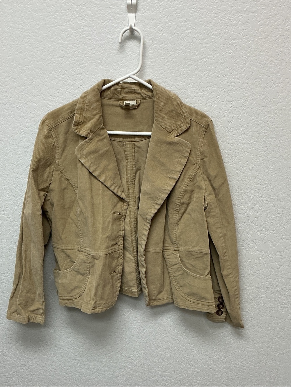 St. John's Bay Tan Corduroy Blazer Jacket